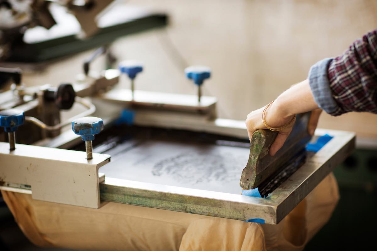 GRAPHIC SCREEN PRINTING COMPLETE SETUP