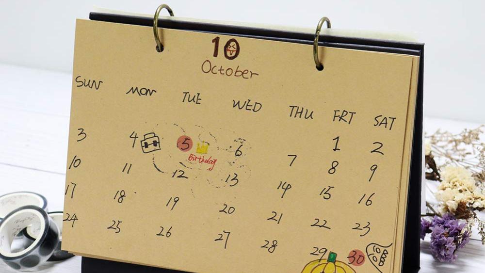 Calendar Gally Making Sample 2