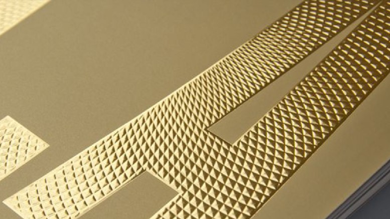 Digital Embossed Foil Printing Sample 3